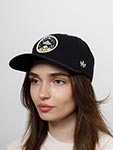 Бейсболка AMERICAN NEEDLE арт. SMU702A-ROSW Roswell Hepcat (черный)
